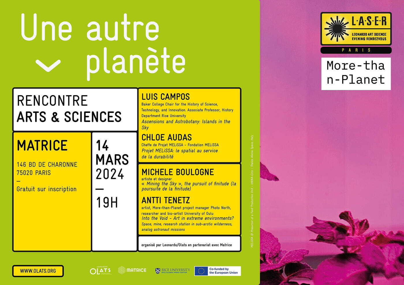 LASER Paris, Another Planet
