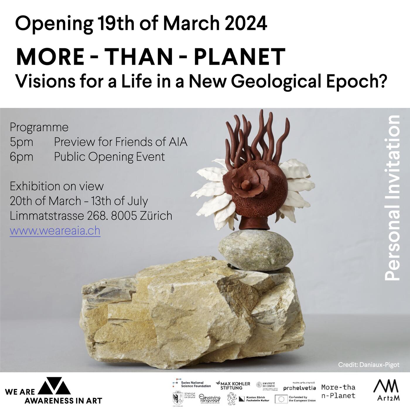 Exhibition: More-Than-Planet: Visions for a life in a new geological epoch?