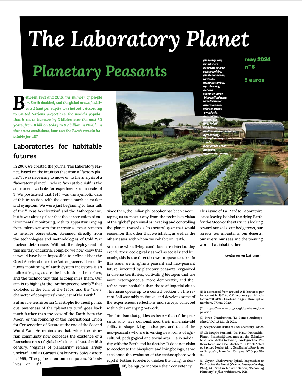 The Laboratory Planet: Planetary Peasants discussion at Spore-Initiative, Berlin