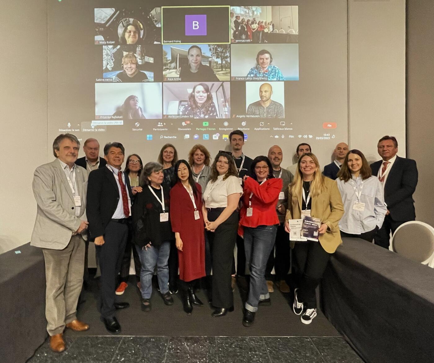 Leonardo/Olats at the ITACCUS meeting during the IAC Spring Meeting
