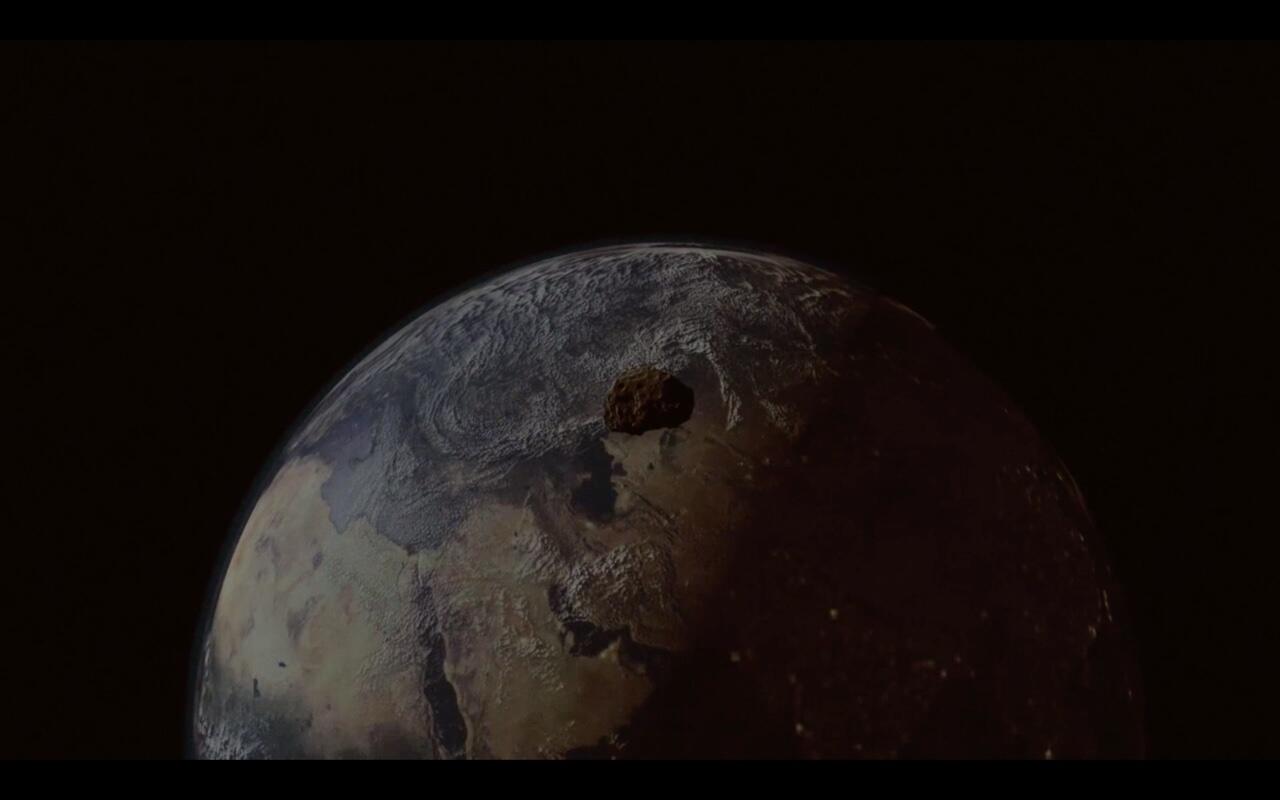 András Cséfalvay, Unknown Asteroid. 2017, video, 4 minutes and 19 seconds
